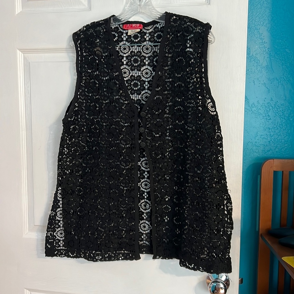 Lace vest